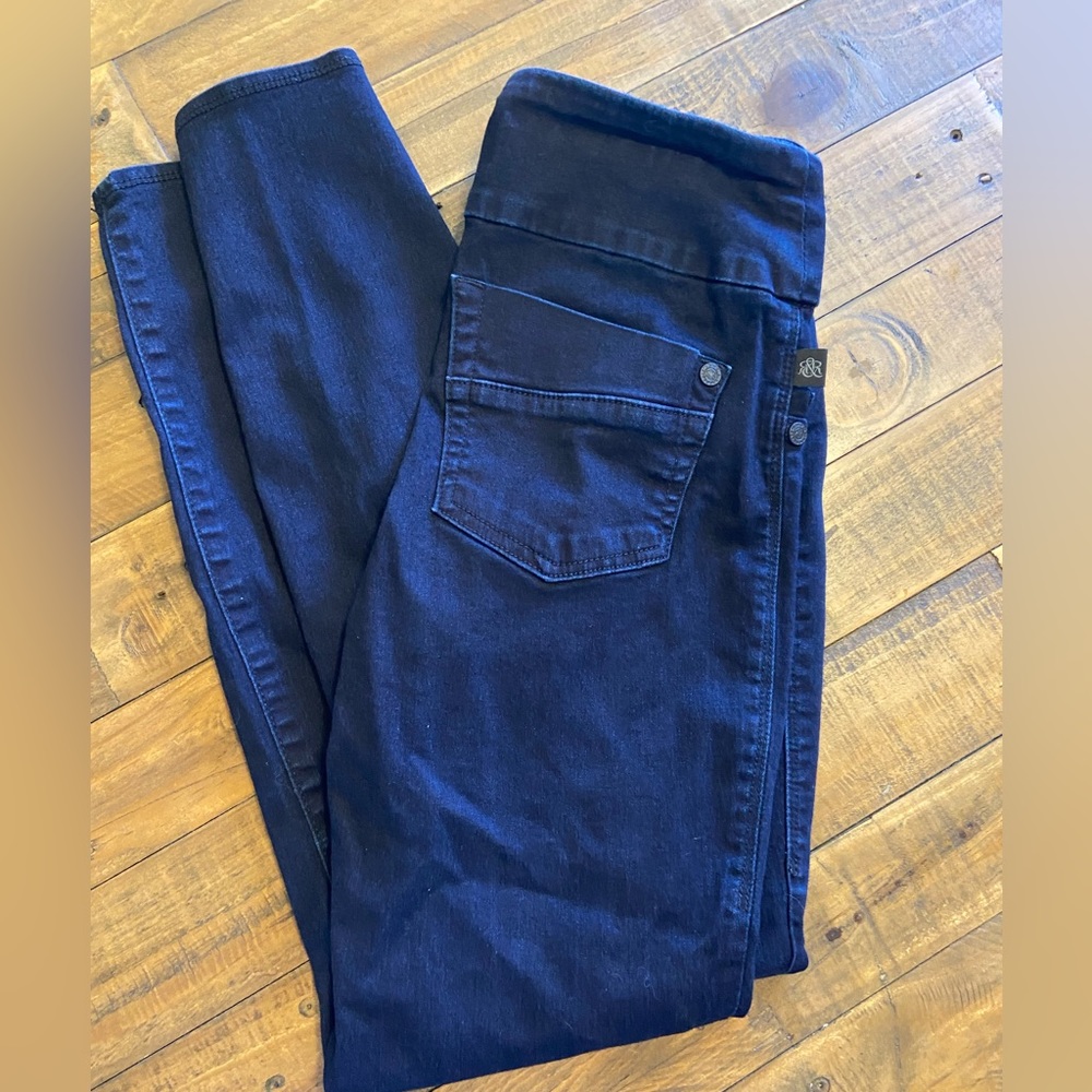 Rock & Republic dark wash jeggings, size 8